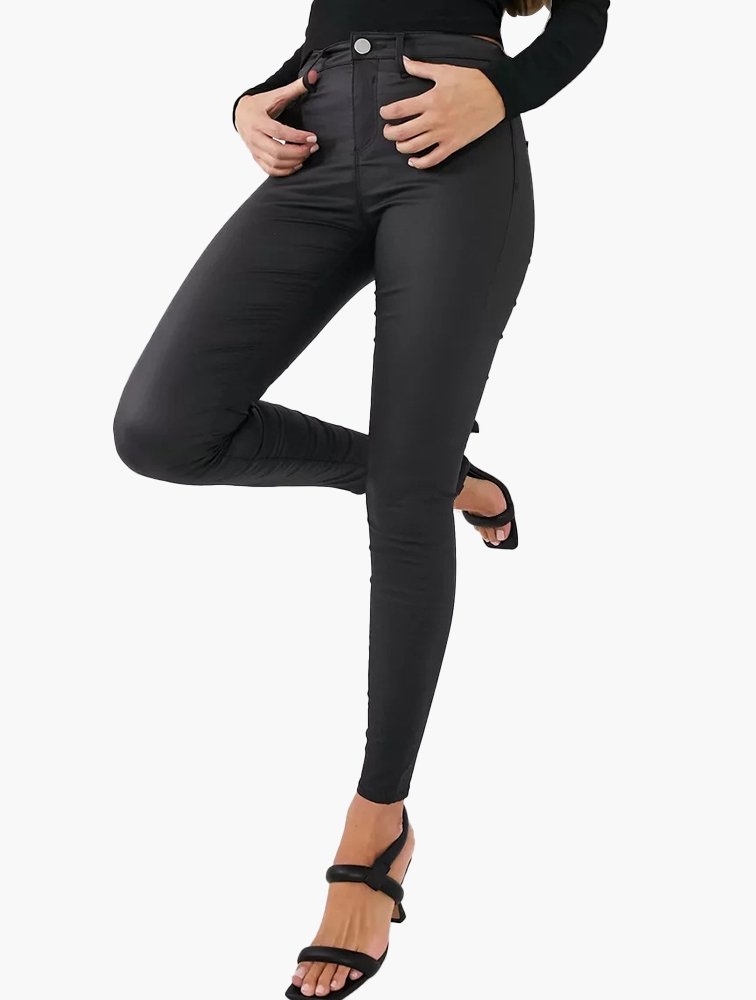 River island coated molly 2025 jeans